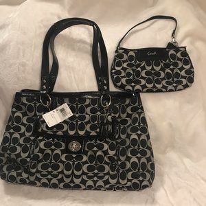 Coach F19188 Satchel with wristlet